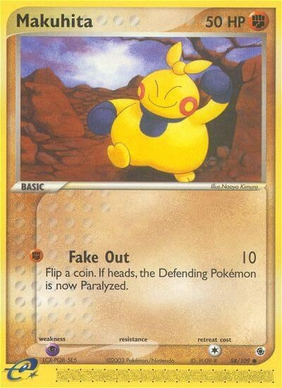 Image for Makuhita (58/109) (Ruby and Sapphire) - Pokemon