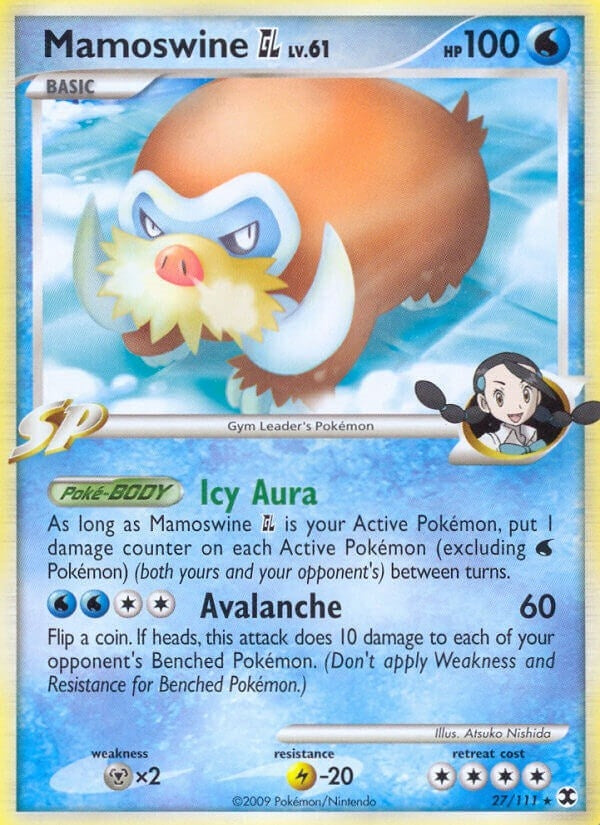 Image for Mamoswine GL (27/111) (Rising Rivals) - Pokemon