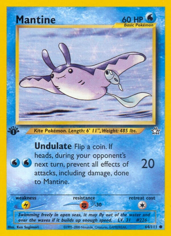 Image for Mantine (064/111) (Neo Genesis) - Pokemon