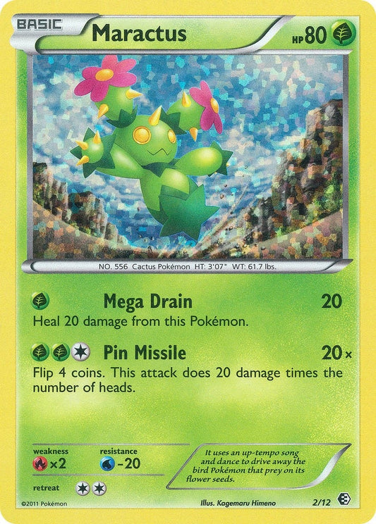 Image for Maractus (002/012) (McDonald's Promos 2011) - Pokemon
