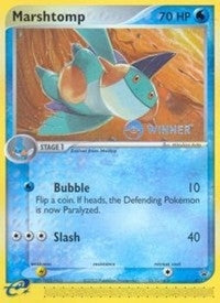 Image for Marshtomp - 011 (e-League) [Winner] (011) (Nintendo Promos) - Pokemon
