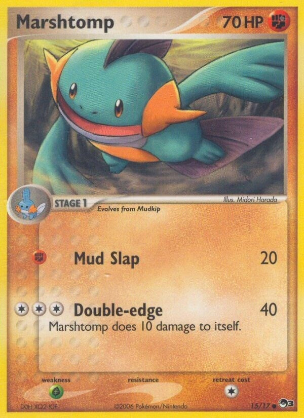 Image for Marshtomp (015/017) (POP Series 3) - Pokemon
