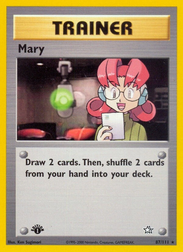 Image for Mary (087/111) (Neo Genesis) - Pokemon