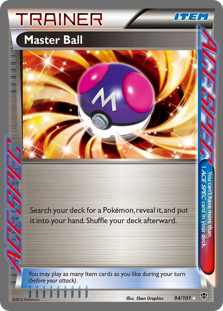 Image for Master Ball (94/101) (Plasma Blast) - Pokemon