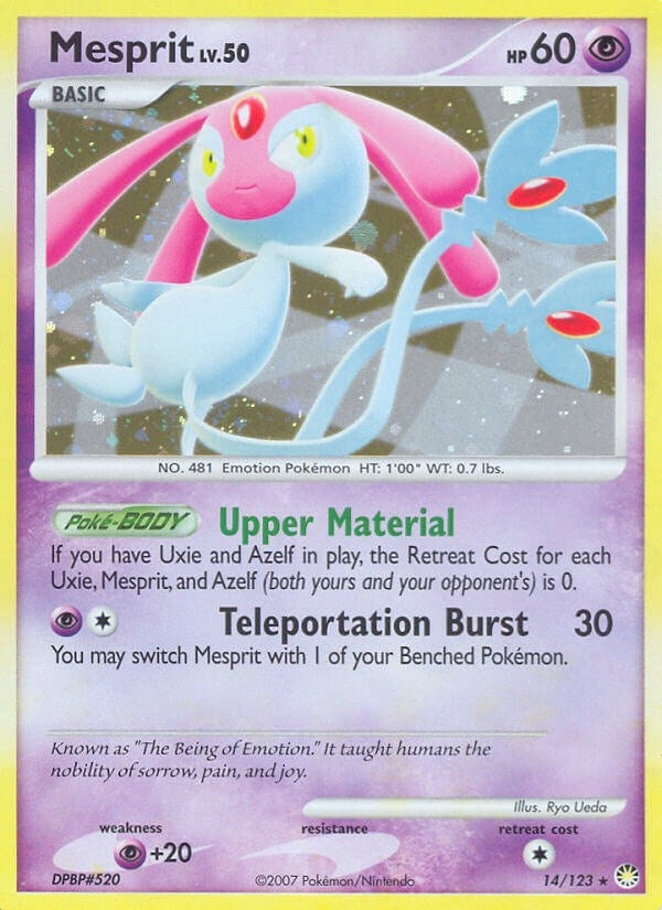 Image for Mesprit (14/123) (Mysterious Treasures) - Pokemon