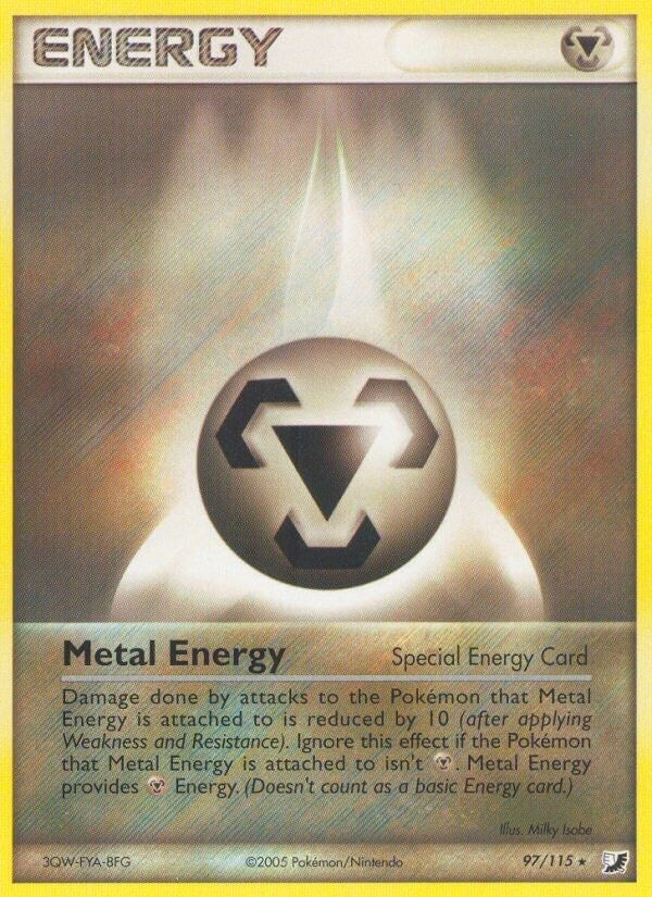 Image for Metal Energy (Special) (97/115) (Unseen Forces) - Pokemon
