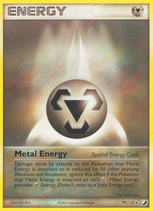 Image for Metal Energy (Special) (97/115) (Unseen Forces) - Pokemon