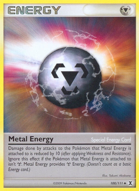 Image for Metal Energy (Special) (100/111) (Rising Rivals) - Pokemon