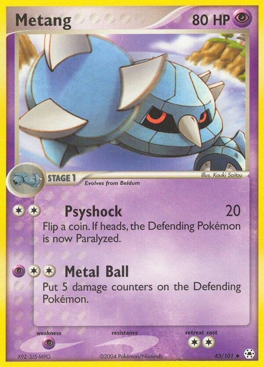 Image for Metang (43/101) (Hidden Legends) - Pokemon
