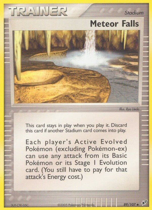 Image for Meteor Falls (89/107) (Deoxys) - Pokemon