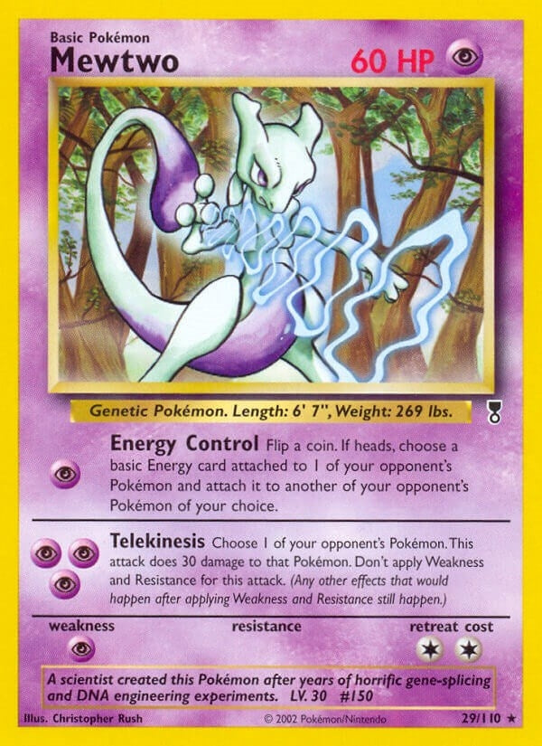 Image for Mewtwo (029/110) (Legendary Collection) - Pokemon
