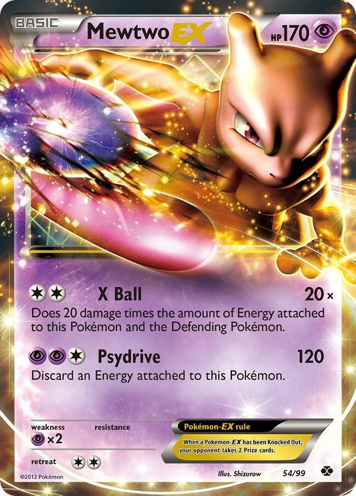 Image for Mewtwo EX (54/99) (Next Destinies) - Pokemon