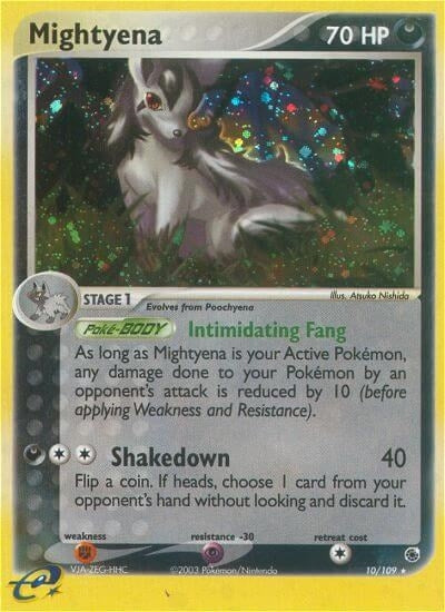 Image for Mightyena (10/109) (Ruby and Sapphire) - Pokemon