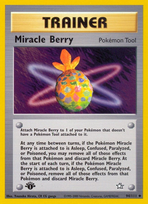 Image for Miracle Berry (094/111) (Neo Genesis) - Pokemon