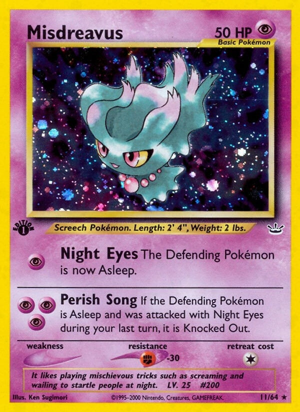 Image for Misdreavus (11/64) (Neo Revelation) - Pokemon