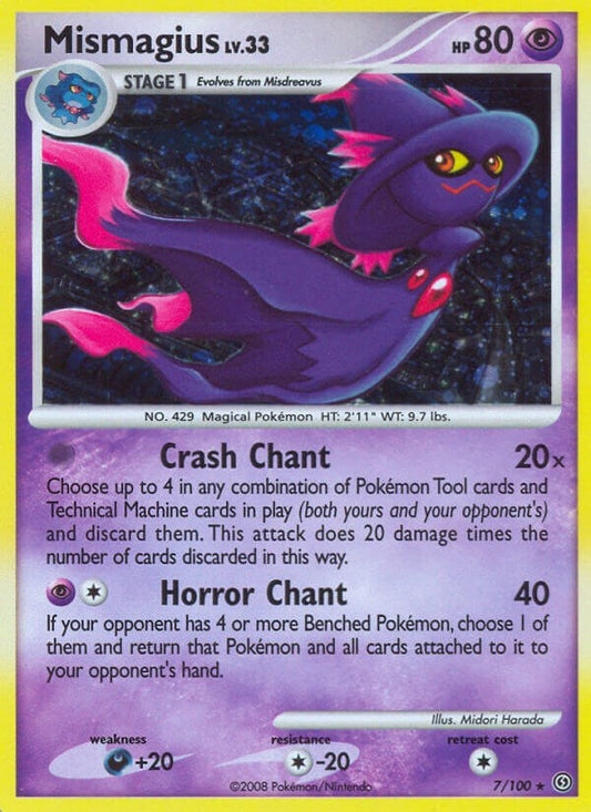Image for Mismagius (7/100) (Stormfront) - Pokemon