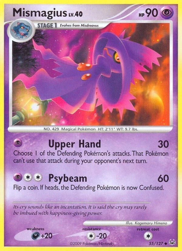 Image for Mismagius (55/127) (Platinum) - Pokemon