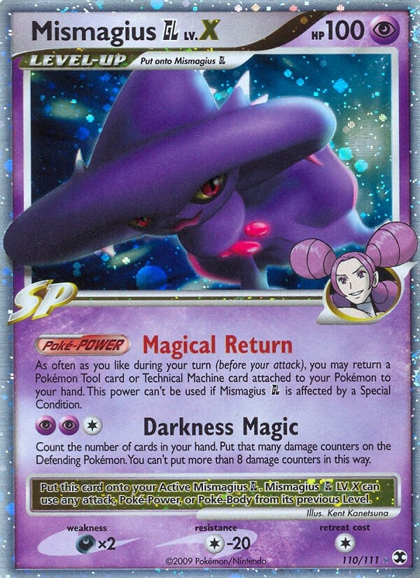 Image for Mismagius GL Lv.X (110/111) (Rising Rivals) - Pokemon