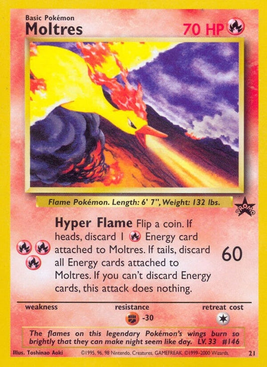 Image for Moltres (21/53) (WoTC Promo) - Pokemon
