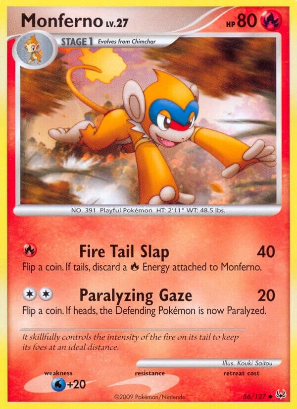 Image for Monferno (56/127) (Platinum) - Pokemon