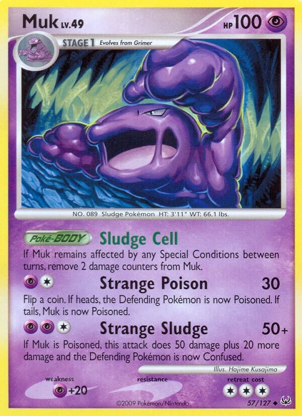 Image for Muk (57/127) (Platinum) - Pokemon