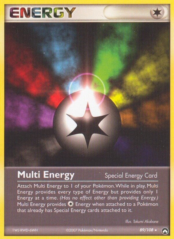 Image for Multi Energy (89/108) (Power Keepers) - Pokemon