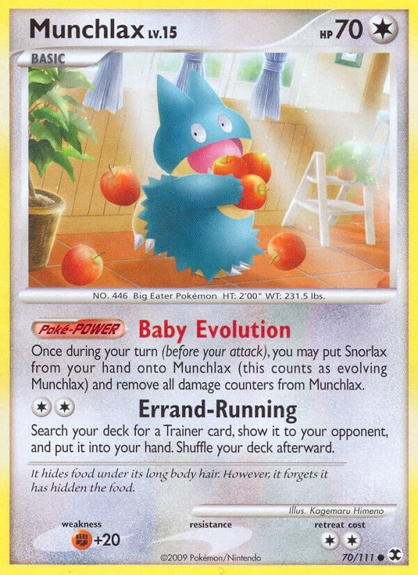 Image for Munchlax (70) (70/111) (Rising Rivals) - Pokemon