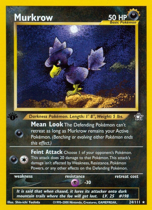 Image for Murkrow (024/111) (Neo Genesis) - Pokemon