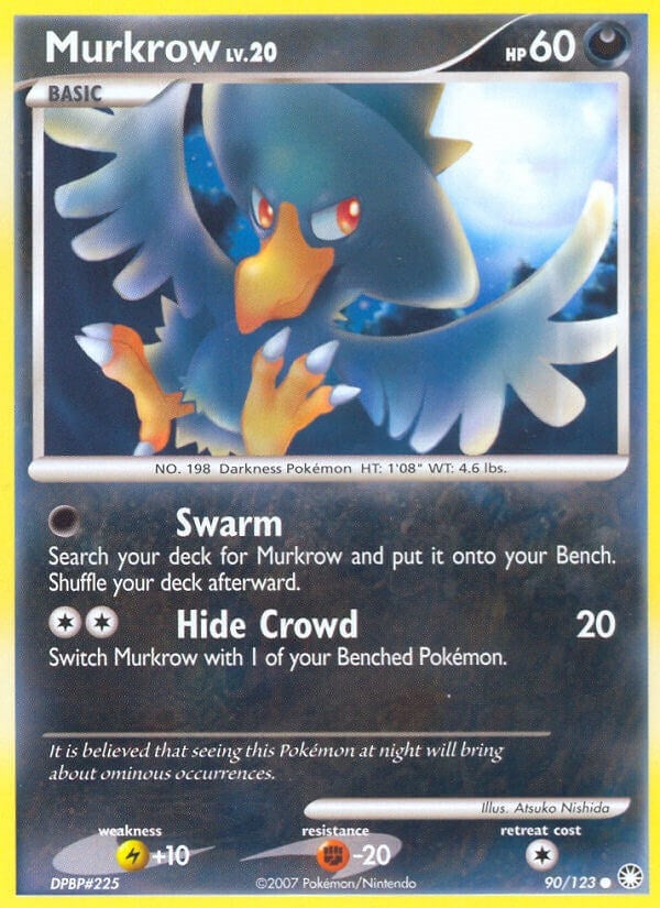 Image for Murkrow (90/123) (Mysterious Treasures) - Pokemon