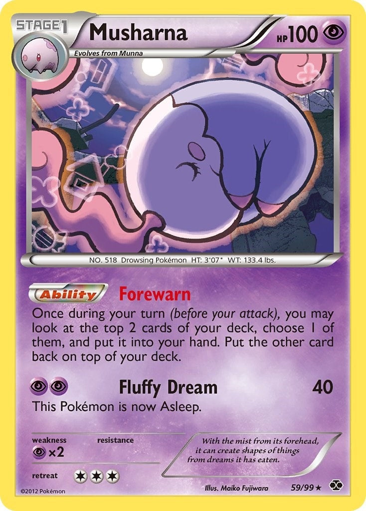 Image for Musharna (59/99) (Next Destinies) - Pokemon