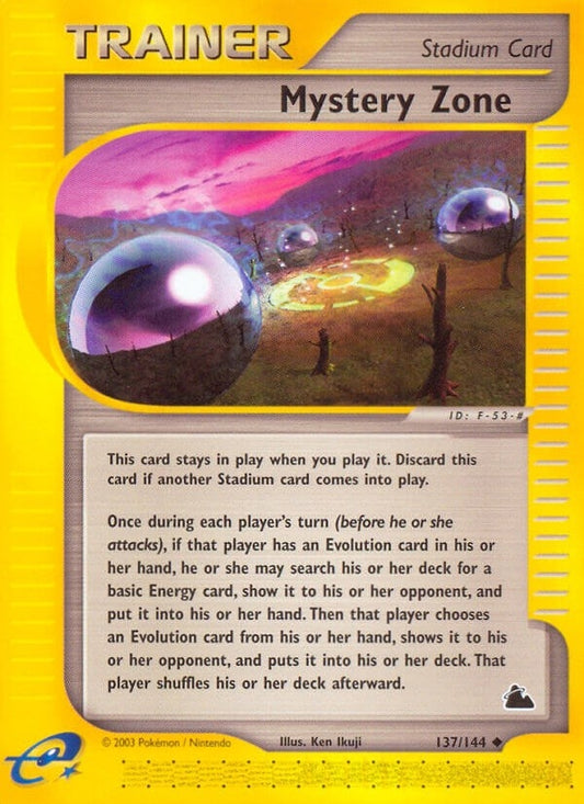 Image for Mystery Zone (137/144) (Skyridge) - Pokemon