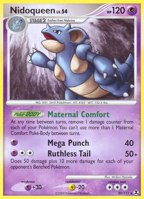 Image for Nidoqueen (30/111) (Rising Rivals) - Pokemon