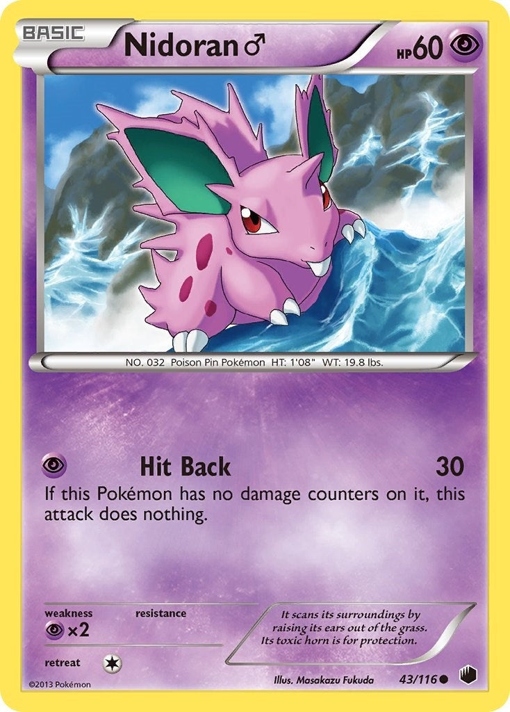 Image for Nidoran M (43/116) (Plasma Freeze) - Pokemon