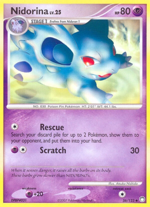 Image for Nidorina (56/123) (Mysterious Treasures) - Pokemon