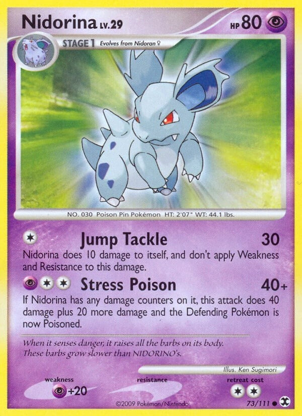 Image for Nidorina (73/111) (Rising Rivals) - Pokemon