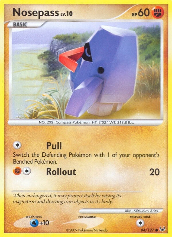 Image for Nosepass (84/127) (Platinum) - Pokemon