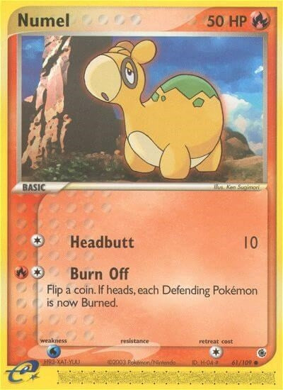 Image for Numel (61/109) (Ruby and Sapphire) - Pokemon