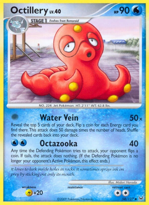 Image for Octillery (58/127) (Platinum) - Pokemon
