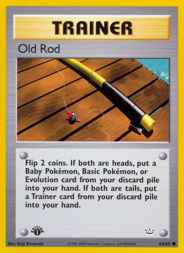 Image for Old Rod (64/64) (Neo Revelation) - Pokemon
