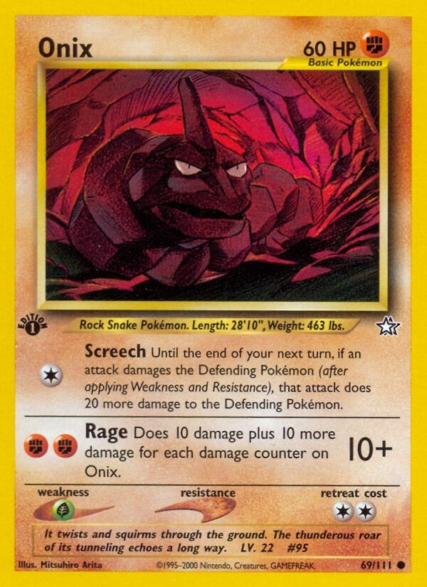 Image for Onix (069/111) (Neo Genesis) - Pokemon