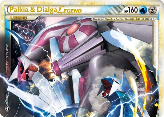 Image for Palkia & Dialga Legend (Top) (101/102) (Triumphant) - Pokemon