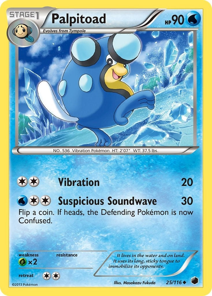 Image for Palpitoad (25/116) (Plasma Freeze) - Pokemon
