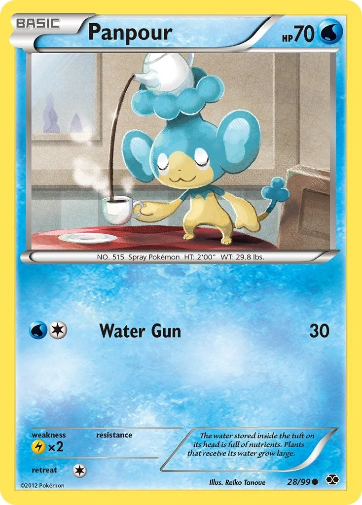 Image for Panpour (28/99) (Next Destinies) - Pokemon