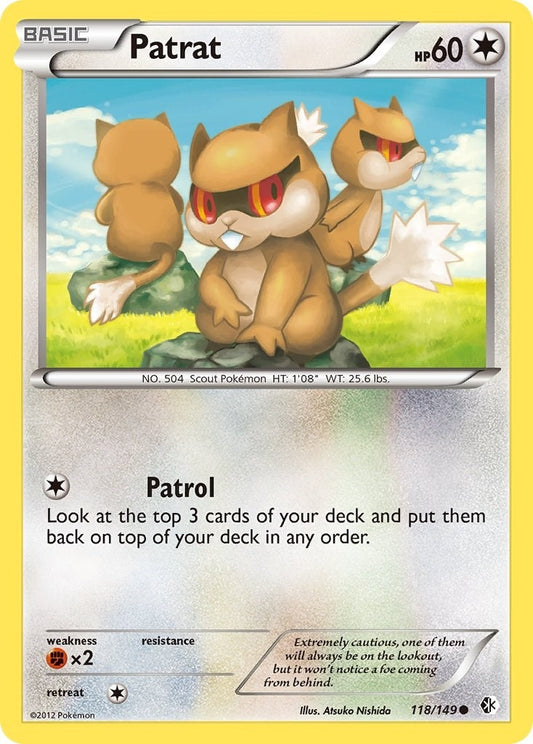 Image for Patrat (118/149) (Boundaries Crossed) - Pokemon