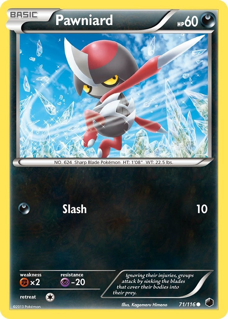 Image for Pawniard (71) (71/116) (Plasma Freeze) - Pokemon