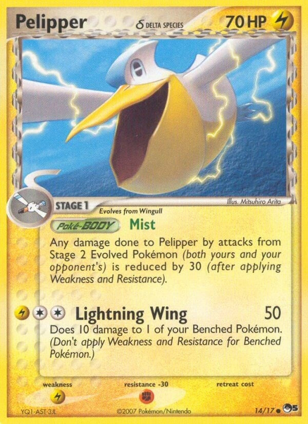 Image for Pelipper (Delta Species) (014/017) (POP Series 5) - Pokemon