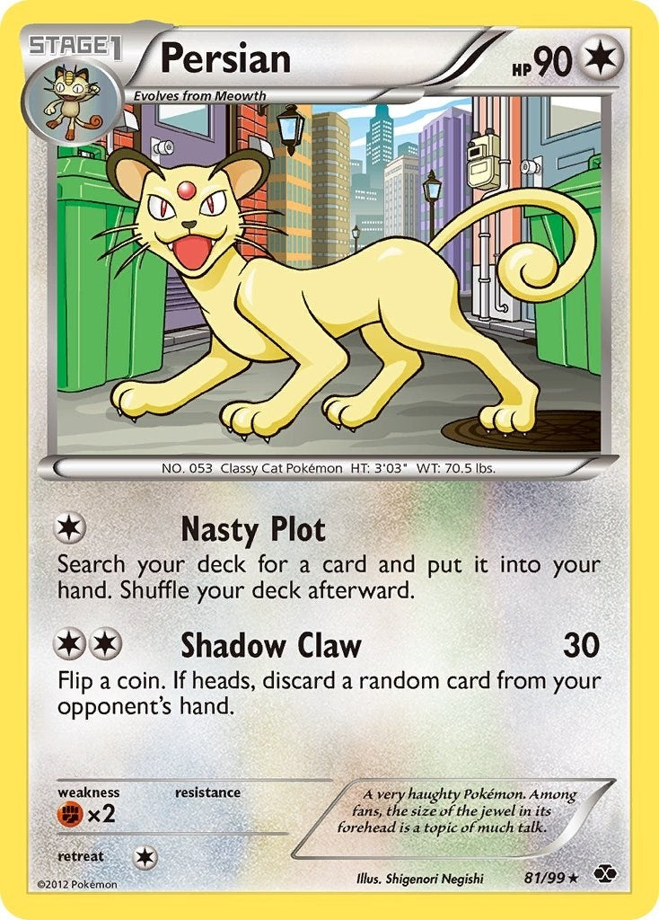 Image for Persian (81/99) (Next Destinies) - Pokemon