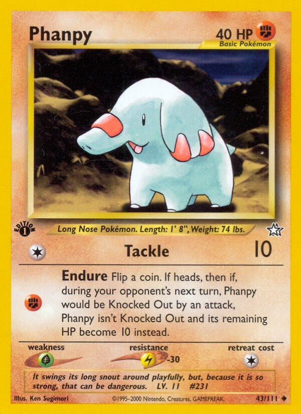 Image for Phanpy (043/111) (Neo Genesis) - Pokemon