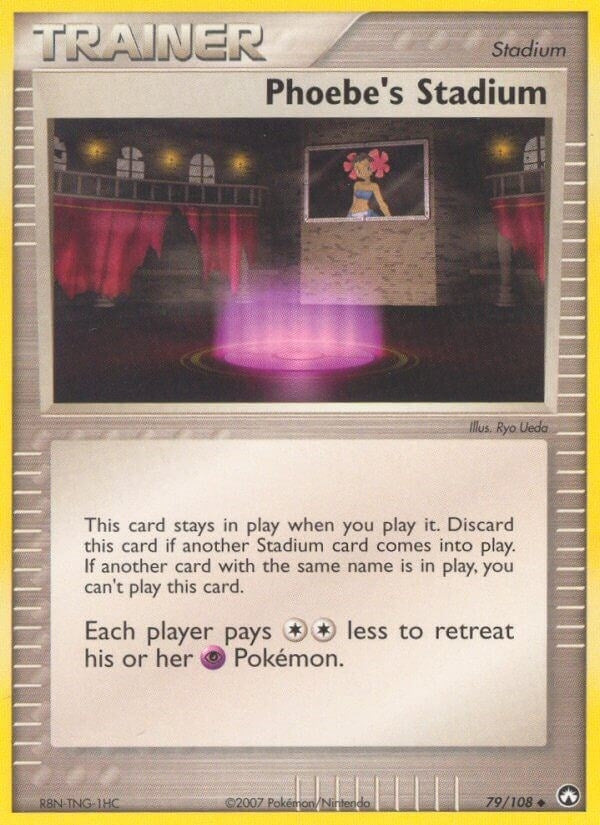 Image for Phoebe's Stadium (79/108) (Power Keepers) - Pokemon