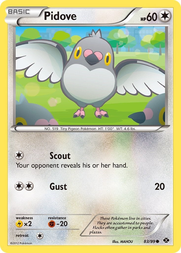 Image for Pidove (83/99) (Next Destinies) - Pokemon